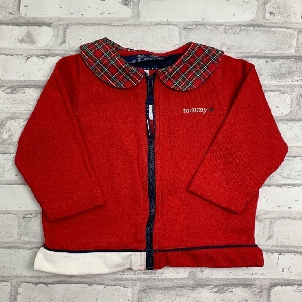 Vintage Tommy Hilfiger Sweater size: 12-18months Red